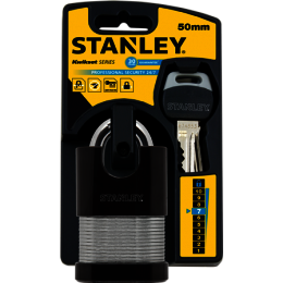 Dagknaller - 4-Pack Stanley Hangslot Laminated Steel 50 Mm S742-004 (Gratis Verzending) Dagknaller - 4-Pack Stanley Hangslot Laminated Steel 50 Mm S742-004 (Gratis Verzending)