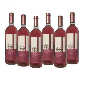 Dagknaller - 6 Flessen Feudi Nigri Salento Igt Rosato 2010 Dagknaller - 6 Flessen Feudi Nigri Salento Igt Rosato 2010