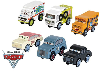 Dagknaller - 6-Delige Kidkraft Disney Cars Autospeel Set
