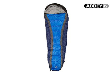 Dagknaller - Abbey Camp 21Mj Mummy Slaapzak Blauw/grijs Dagknaller - Abbey Camp 21Mj Mummy Slaapzak Blauw/grijs