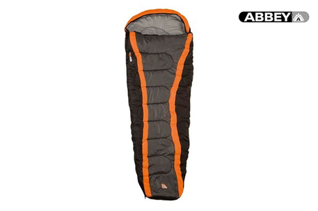 Dagknaller - Abbey Camp 21Mj Mummy Slaapzak Oranje/grijs Dagknaller - Abbey Camp 21Mj Mummy Slaapzak Oranje/grijs