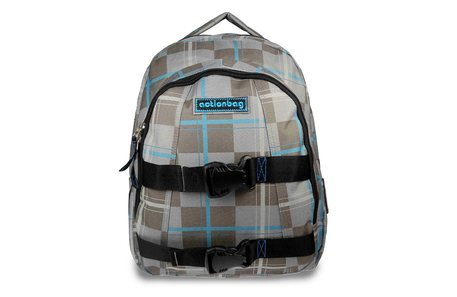Dagknaller - Actionbag Rugzak Grijs Dagknaller - Actionbag Rugzak Grijs