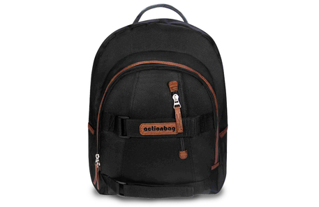 Dagknaller - Actionbag Rugzak Zwart Dagknaller - Actionbag Rugzak Zwart