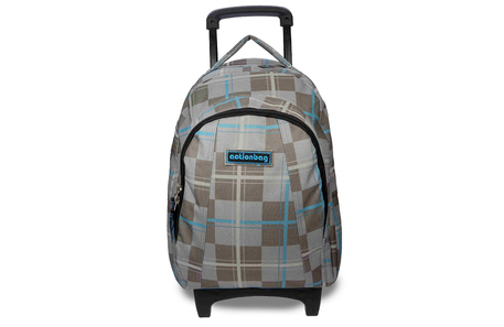 Dagknaller - Actionbag Trolley Rugzak Grijs Dagknaller - Actionbag Trolley Rugzak Grijs