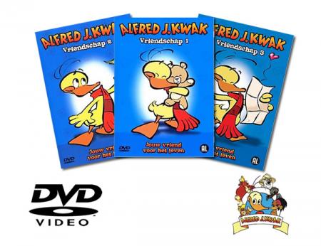 Dagknaller - Alfred J. Kwak Dvd Box Vriendschap Dagknaller - Alfred J. Kwak Dvd Box Vriendschap
