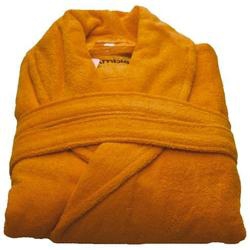 Dagknaller - Ambianzz Luxe Badjas Oranje - Maat L/Xl Dagknaller - Ambianzz Luxe Badjas Oranje - Maat L/Xl