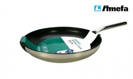 Dagknaller - Amefa Teflon Anti Aanbak Koekenpan (28Cm) Dagknaller - Amefa Teflon Anti Aanbak Koekenpan (28Cm)