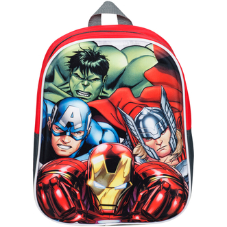 Dagknaller - Avengers Rugzak 3-D 30X23x10cm Dagknaller - Avengers Rugzak 3-D 30X23x10cm