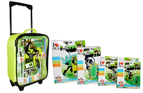 Dagknaller - Ben 10 Trolley Incl. Accessoires!