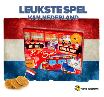 Dagknaller - Bordspel - Wat Vindt Nederland Dagknaller - Bordspel - Wat Vindt Nederland