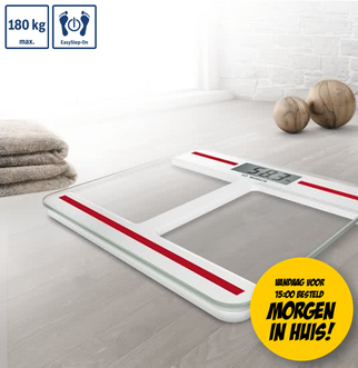 Dagknaller - Bosch Ppw4202 Personenweegschaal Dagknaller - Bosch Ppw4202 Personenweegschaal