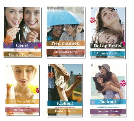 Dagknaller - Box Met 6 Leuke "Chicklit" Boeken Dagknaller - Box Met 6 Leuke "Chicklit" Boeken