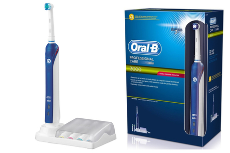 Dagknaller - Braun Oral-b Elektrische Tandenborstel Professionalcare 3000 Dagknaller - Braun Oral-b Elektrische Tandenborstel Professionalcare 3000