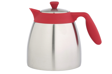 Dagknaller - Bredemeijer Theepot Duet Paris Mat 1,2L (Rood)