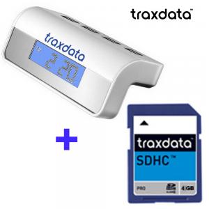 Dagknaller - Bundel Actie Usb Hub Met 4Gb Sd Card Van Traxdata Dagknaller - Bundel Actie Usb Hub Met 4Gb Sd Card Van Traxdata