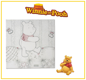Dagknaller - Canvas Schilderij Winnie The Pooh - 30 X 30 Cm Dagknaller - Canvas Schilderij Winnie The Pooh - 30 X 30 Cm