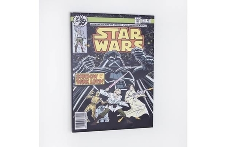 Dagknaller - Canvas Star Wars Shadow Of A Dark 70X50 Cm Dagknaller - Canvas Star Wars Shadow Of A Dark 70X50 Cm