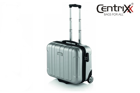 Dagknaller - Centrixx Reistrolley 35 Liter Zilver Dagknaller - Centrixx Reistrolley 35 Liter Zilver