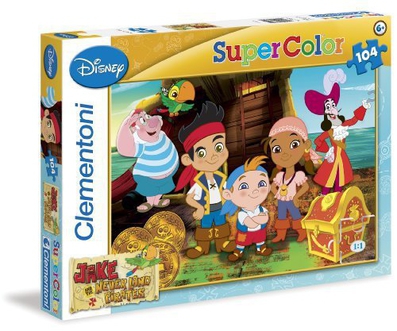 Dagknaller - Clementoni Disney Jake &Amp; Neverland Puzzel