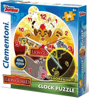 Dagknaller - Clementoni Lion Guard Klokpuzzel Dagknaller - Clementoni Lion Guard Klokpuzzel