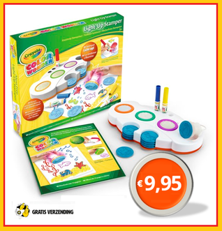 Dagknaller - Crayola Color Wonder Light-Up Stamper - Stempelset Dagknaller - Crayola Color Wonder Light-Up Stamper - Stempelset