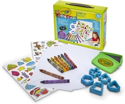 Dagknaller - Crayola Mini Kids Stempel- En Kleurset (Gratis Verzending)