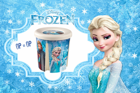 Dagknaller - Curver Ronde Ton 45 L Frozen