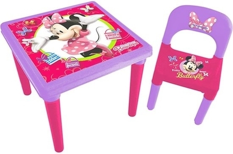 Dagknaller - D'arpã©Je Disney Minnie Mouse Tafel En Stoel (Gratis Verzending)