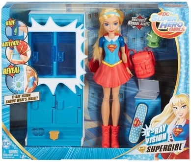 Dagknaller - Dc Super Hero Girls X-Ray Vision Supergirl Speelset