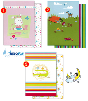 Dagknaller - Decofun Dekbedovertrek 140X200 - Bunny,Camp Of Jungle Dagknaller - Decofun Dekbedovertrek 140X200 - Bunny,Camp Of Jungle