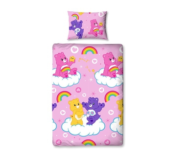 Dagknaller - Dekbedovertrek Troetelbeertjes Roze 135X200 Dagknaller - Dekbedovertrek Troetelbeertjes Roze 135X200