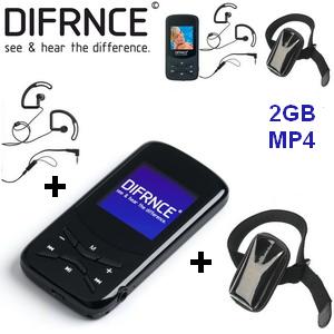 Dagknaller - Difrnce 2Gb Mp4 Speler +  Sportspack