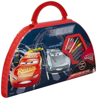 Dagknaller - Disney Cars 3 Kleurkoffer 50-Delig Dagknaller - Disney Cars 3 Kleurkoffer 50-Delig