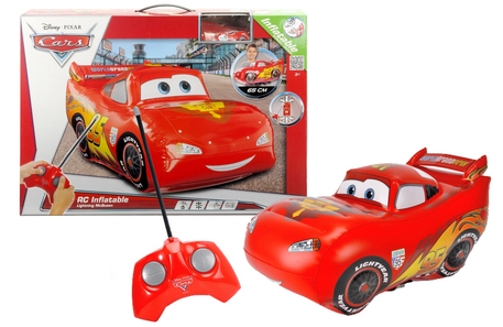 Dagknaller - Disney Cars Opblaasbare Rc Auto - Lightning Mcqueen Dagknaller - Disney Cars Opblaasbare Rc Auto - Lightning Mcqueen