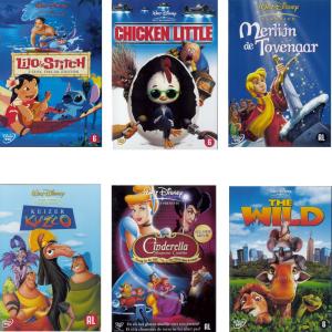 Dagknaller - Disney Dvd Pakket Dagknaller - Disney Dvd Pakket