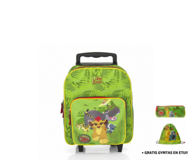 Dagknaller - Disney Lion Guard Trolley + Gratis Gymtas &Amp; Etui Dagknaller - Disney Lion Guard Trolley + Gratis Gymtas &Amp; Etui