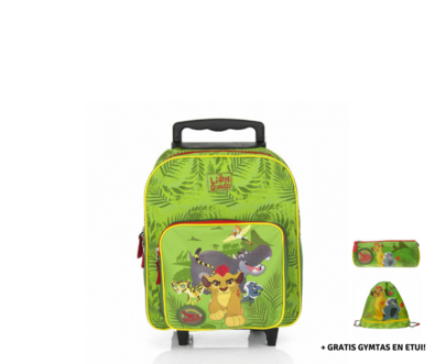 Dagknaller - Disney Lion Guard Trolley + Gratis Gymtas &Amp; Etui