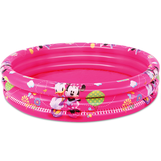 Dagknaller - Disney Mickey Mouse Clubhouse Opblaasbaar Zwembad 3-Rings Dagknaller - Disney Mickey Mouse Clubhouse Opblaasbaar Zwembad 3-Rings