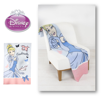 Dagknaller - Disney Princess Flutter - Polar Panel Fleece 100 X 150 Cm Dagknaller - Disney Princess Flutter - Polar Panel Fleece 100 X 150 Cm