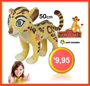 Dagknaller - Disney The Lion Guard - Fuli 50Cm Dagknaller - Disney The Lion Guard - Fuli 50Cm
