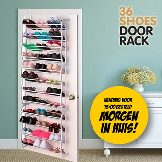 Dagknaller - Door Rack Shoe Rack (36 Pairs) Dagknaller - Door Rack Shoe Rack (36 Pairs)
