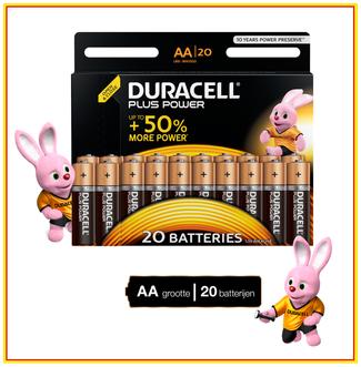 Dagknaller - Duracall Plus Power Aa 20 Pack Dagknaller - Duracall Plus Power Aa 20 Pack