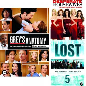 Dagknaller - Dvd Grey S Anatomy (New Release)of Lost Of Desp. Housewives Dagknaller - Dvd Grey S Anatomy (New Release)of Lost Of Desp. Housewives