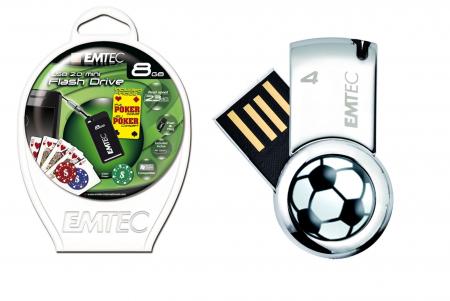 Dagknaller - Emtec 8Gb Mini Usb Stick 2 Stuks! (S370 + S320) Dagknaller - Emtec 8Gb Mini Usb Stick 2 Stuks! (S370 + S320)