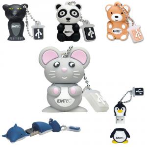 Dagknaller - Emtec Usb Stick 4Gb Animals