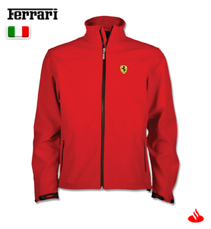 Dagknaller - Ferrari Softshell Heren Jacket - Rood Dagknaller - Ferrari Softshell Heren Jacket - Rood
