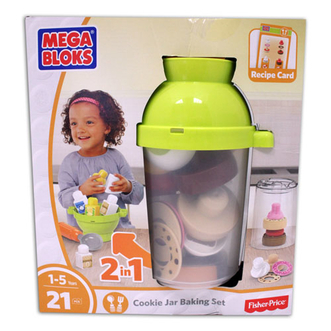 Dagknaller - Fisher Price Mega Bloks - Koekjesbakset Dagknaller - Fisher Price Mega Bloks - Koekjesbakset
