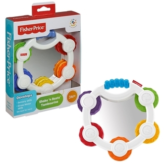 Dagknaller - Fisher Price Shake 'N Beats Tamboerijn Dagknaller - Fisher Price Shake 'N Beats Tamboerijn