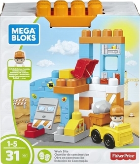 Dagknaller - Fisher-Price Mega Bloks First Builders Werkplaats (Gratis Verzending)