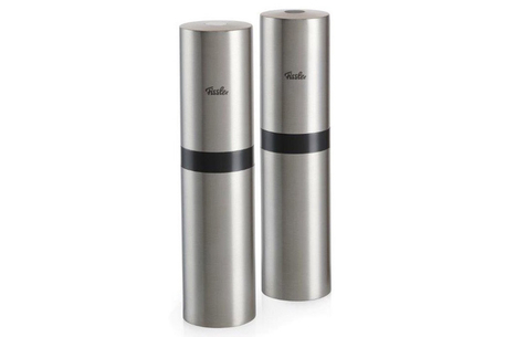 Dagknaller - Fissler Luxe Rvs Peper- En Zoutmolen Dagknaller - Fissler Luxe Rvs Peper- En Zoutmolen